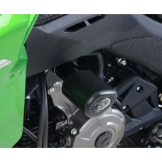 R&G Racing Crash Protectors - Aero Style for the Kawasaki Z125 '16 only